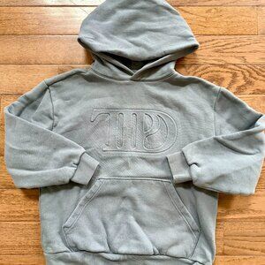 Girls Taylor Swift Official Tortured Poets Department Hoodie - Gray, size M